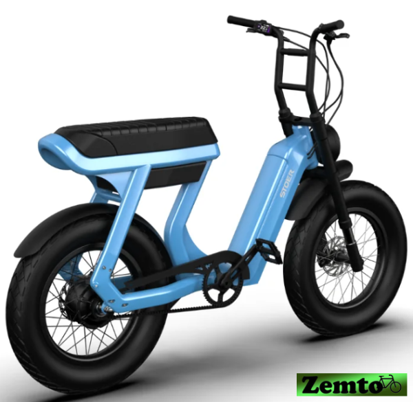 Elektrofahrrad  Zemto-CityX, mit Code & Riemenantrieb, Hydr. Bremsen, versch. Farben